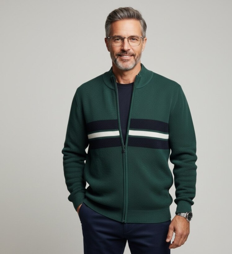 بافت مردانه تمام زیپ بسیار شیک