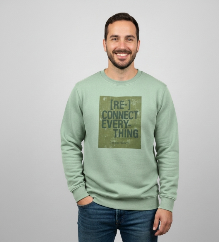 دورس یقه گرد سبز طرحدار 