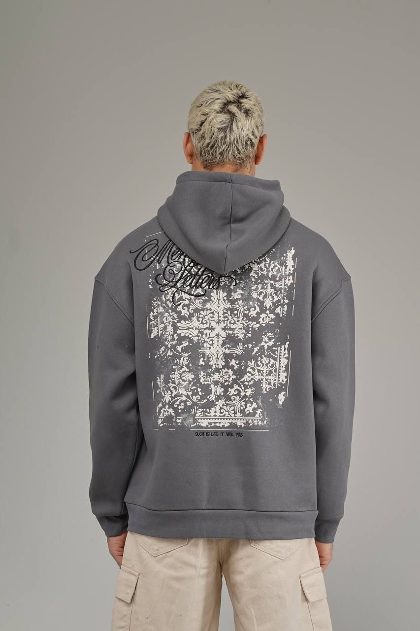 هودی مردانه طرحدار ترک