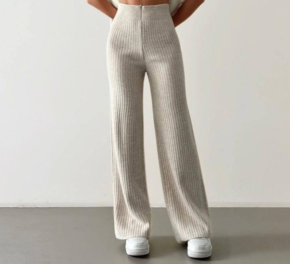 شلوار بافت استخونی فیری سایز ترک