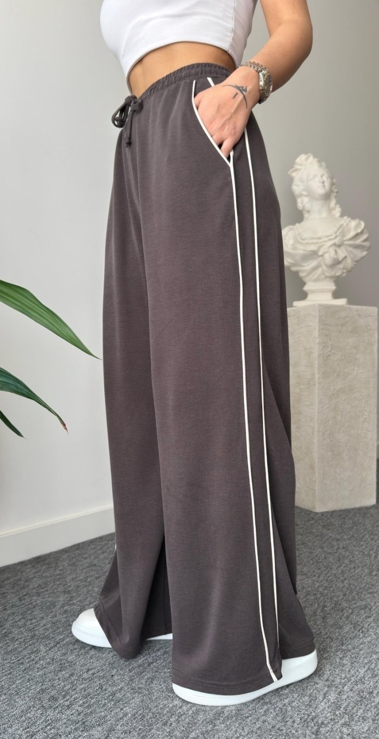 شلوار اسلش زنانه قهوه ای اویشو