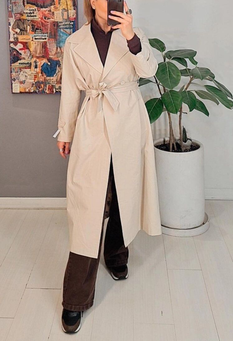 ترنچکت بلند زنانه استردار 